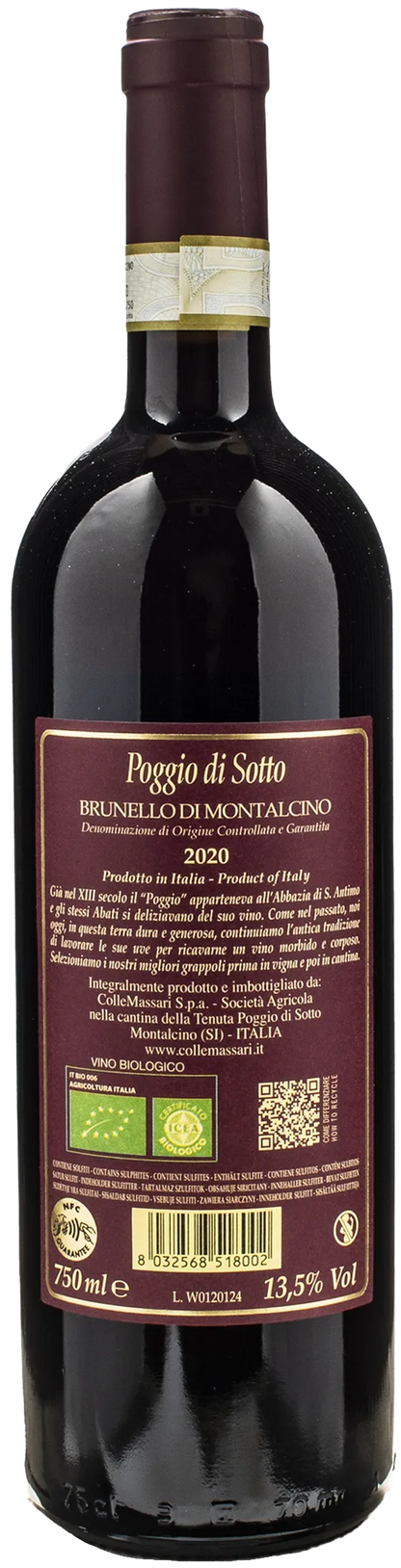 Poggio di Sotto Brunello di Montalcino 2020