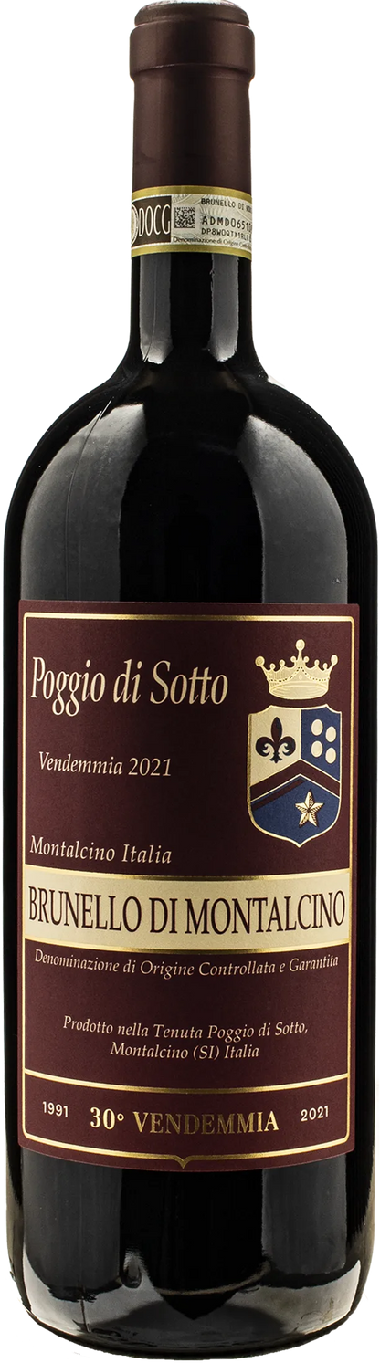 Poggio di Sotto Brunello di Montalcino Magnum 2021