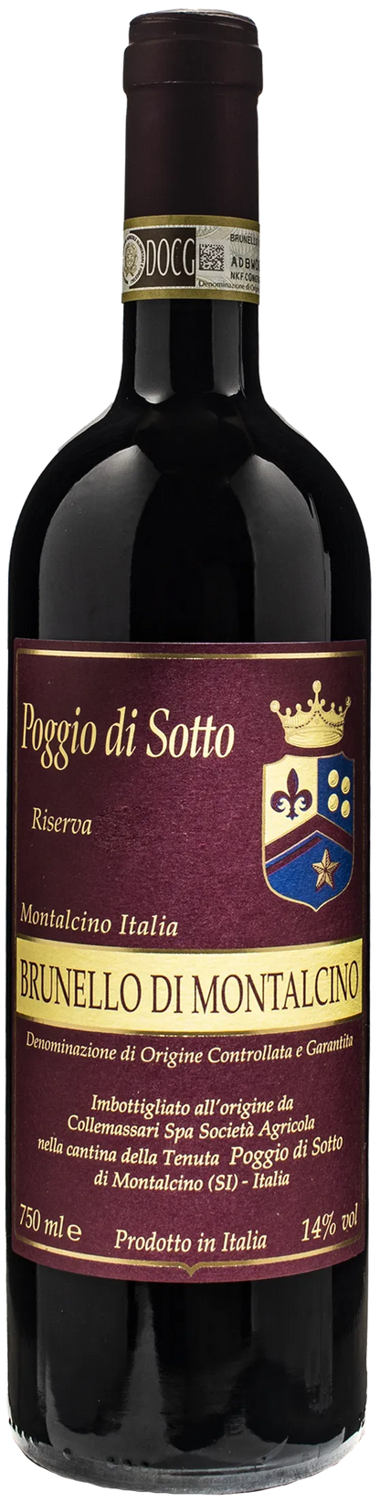 Poggio di Sotto Brunello di Montalcino Riserva 2018