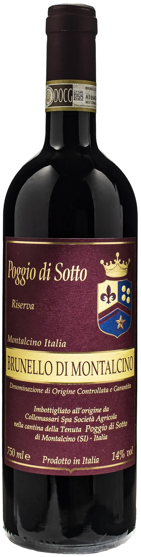 Poggio di Sotto Brunello di Montalcino Riserva 2018