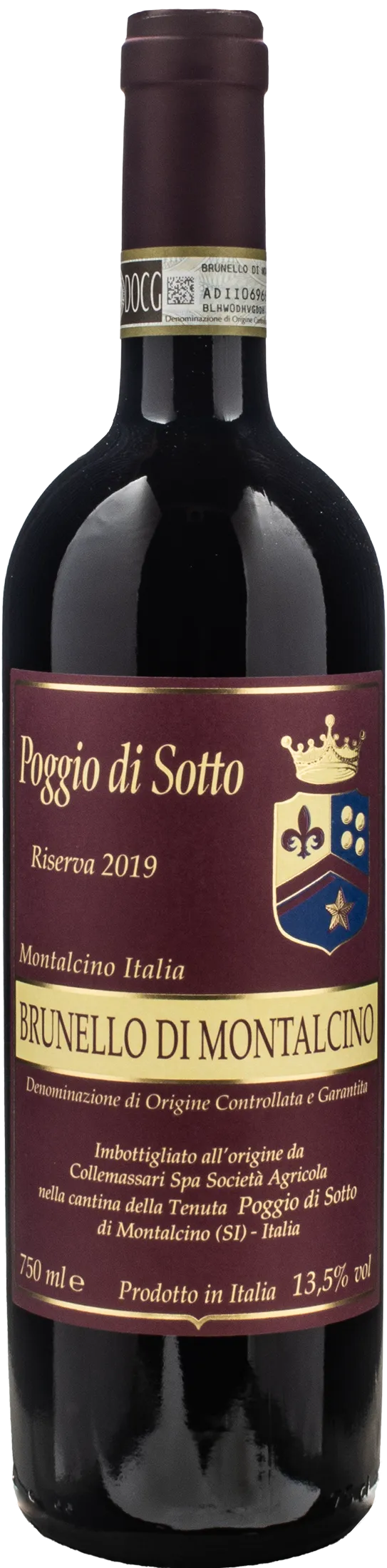 Poggio di Sotto Brunello di Montalcino Riserva 2019