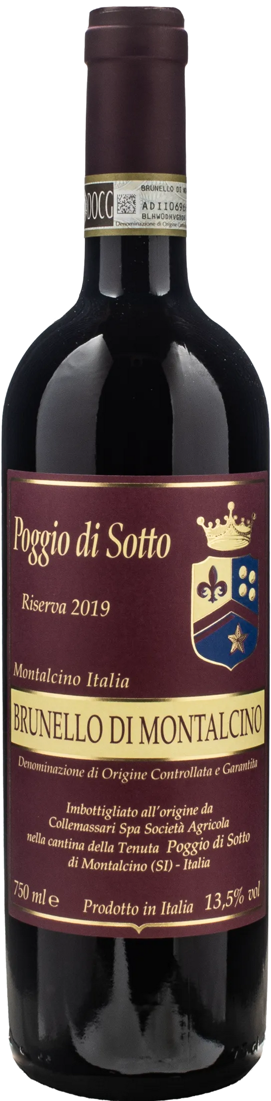 Poggio di Sotto Brunello di Montalcino Riserva 2019