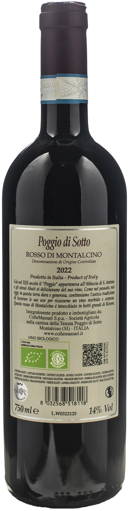 Poggio di Sotto Rosso di Montalcino 2022