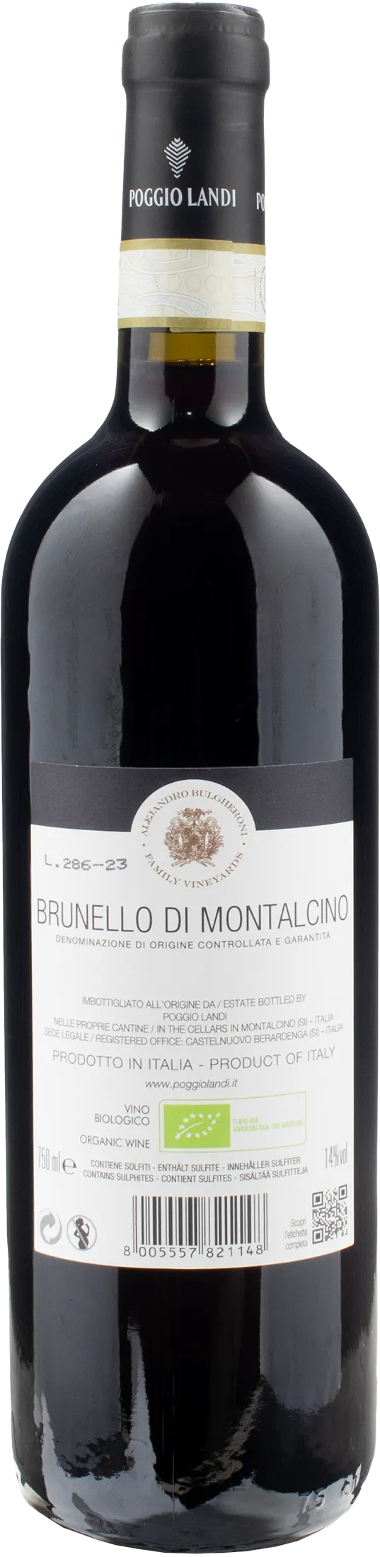 Poggio Landi Brunello di Montalcino 2019