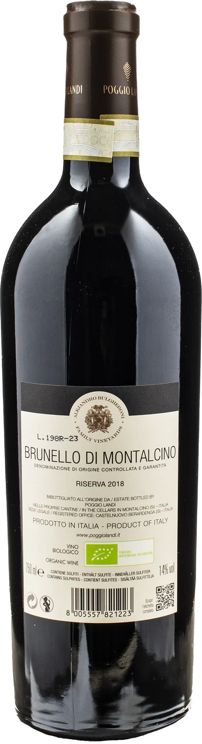Poggio Landi Brunello di Montalcino Riserva 2018