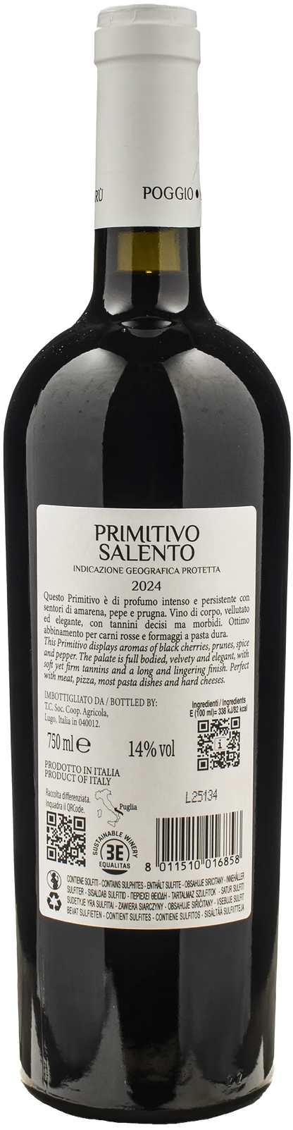 Poggio Maru Primitivo Salento 2024