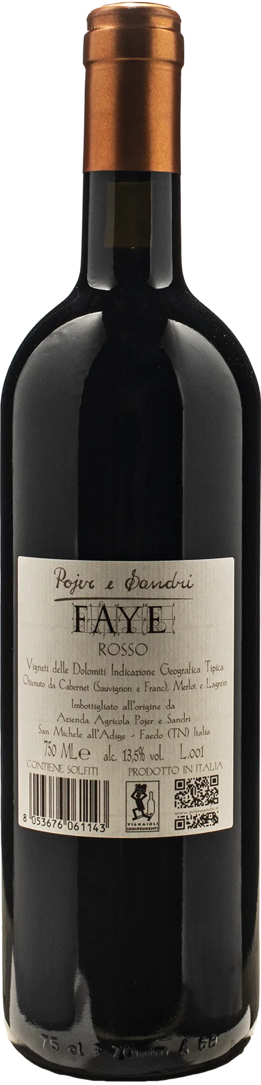 Pojer e Sandri Rosso Faye 2020