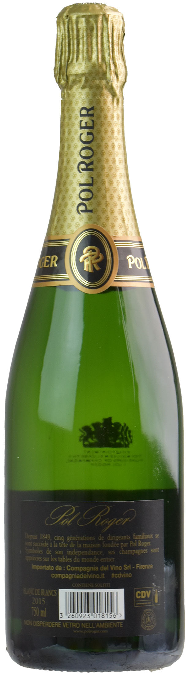 Pol Roger Champagne Blanc de Blancs Brut 2015