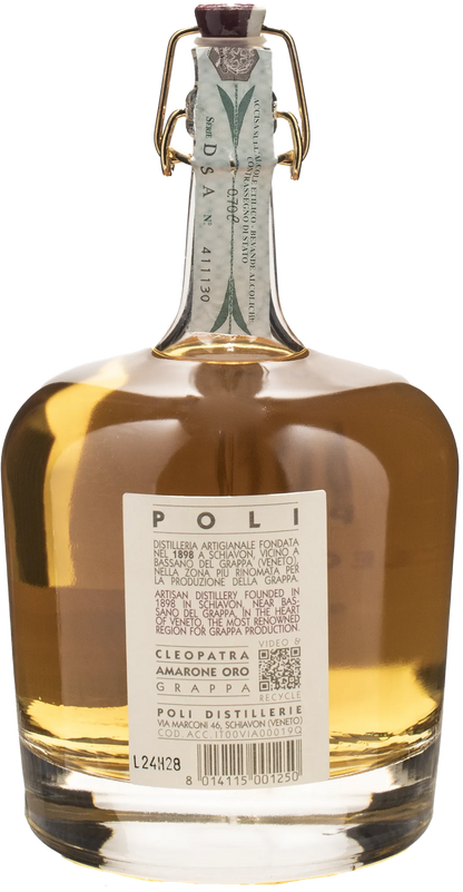 Poli Cleopatra Amarone Oro Grappa