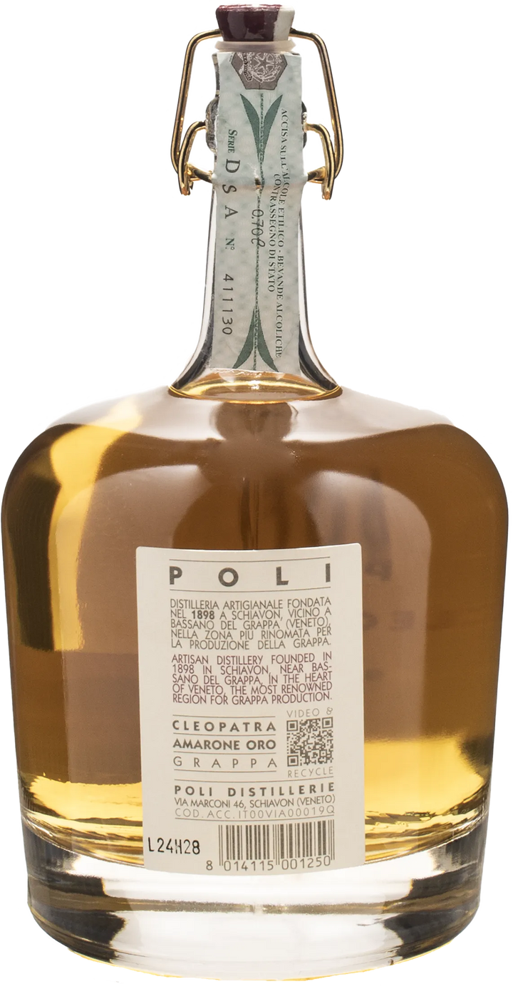 Poli Cleopatra Amarone Oro Grappa 0.7L