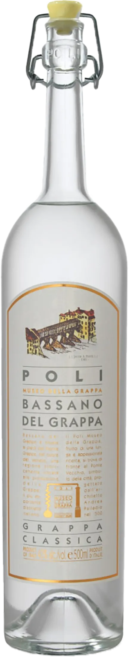 Poli Grappa Bassano Classica 0.7L