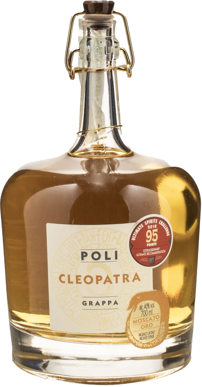 Poli Grappa Cleopatra Moscato Oro