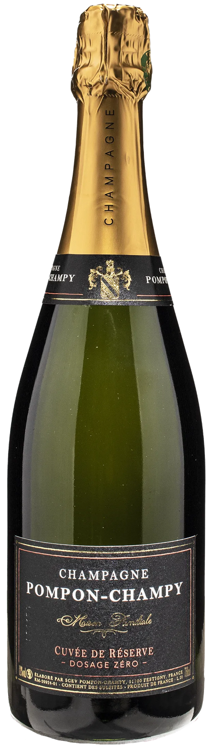 Pompon Champy Champagne Cuvee de Reserve Dosage Zero