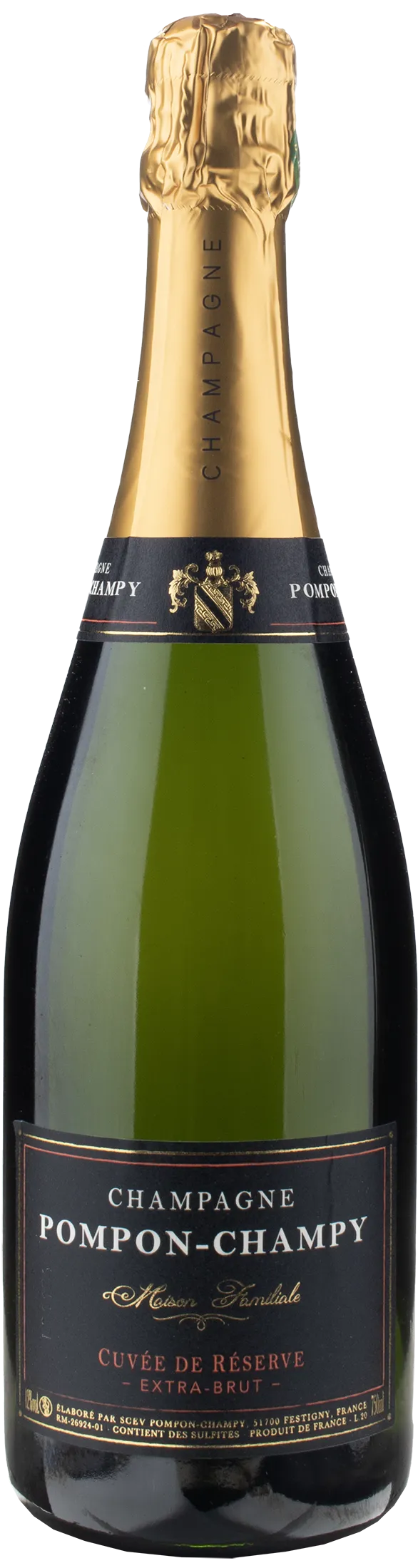 Pompon Champy Champagne Cuvee de Reserve Extra Brut