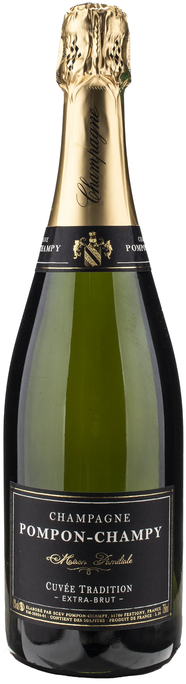 Pompon Champy Champagne Cuvee de Tradition Extra Brut