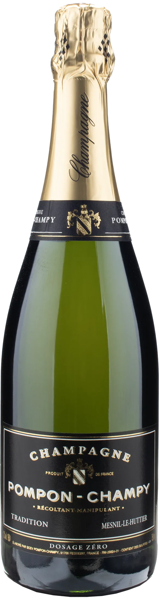 Pompon Champy Champagne Cuvee Tradition Zero Dosage