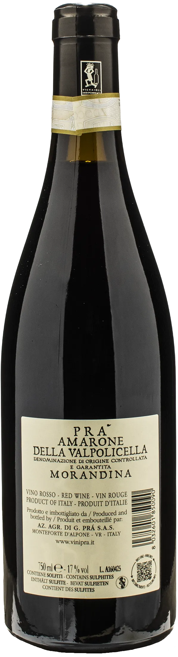 Pra Amarone della Valpolicella Morandina 2018