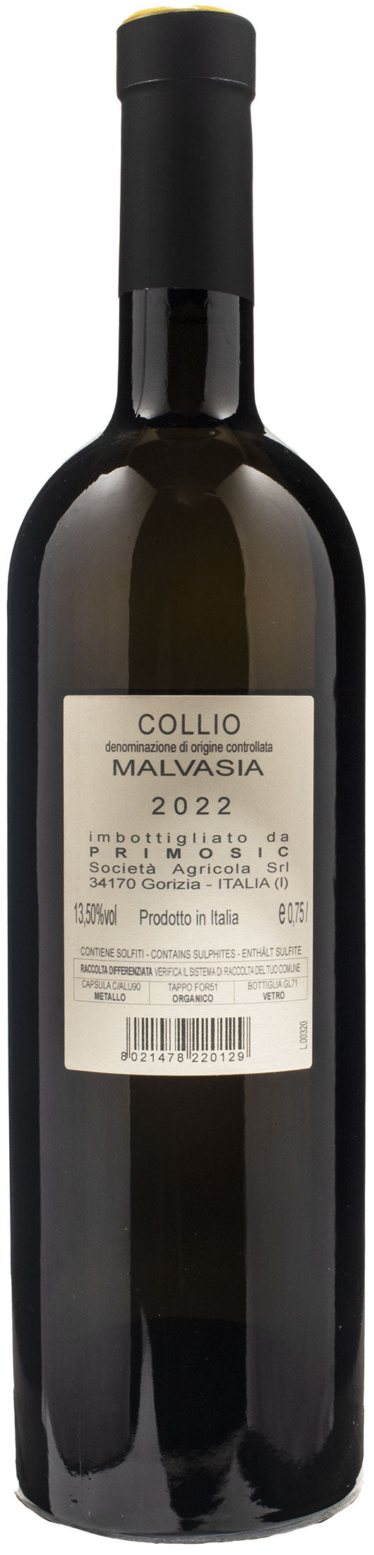 Primosic Collio Malvasia 2022
