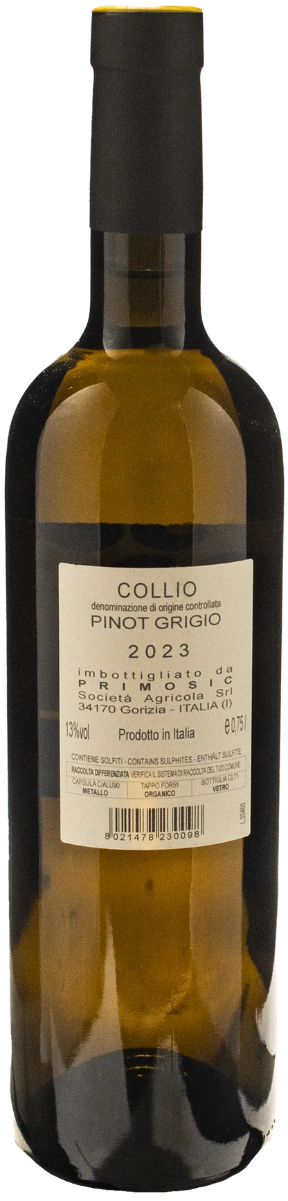 Primosic Pinot Grigio del Collio 2023