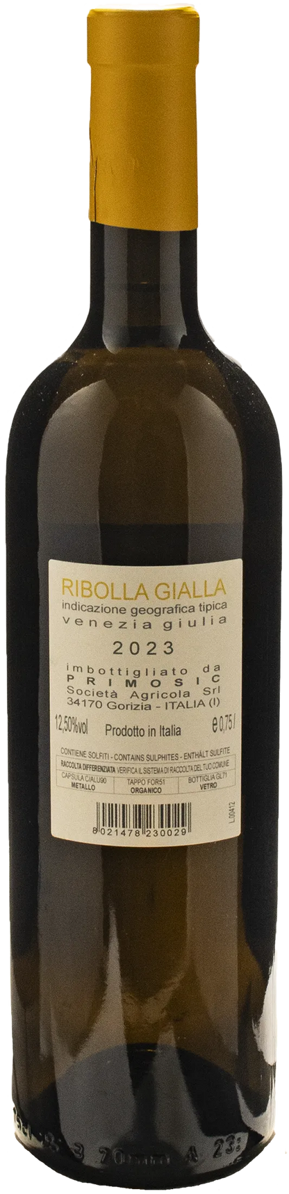 Primosic Ribolla Gialla 2023