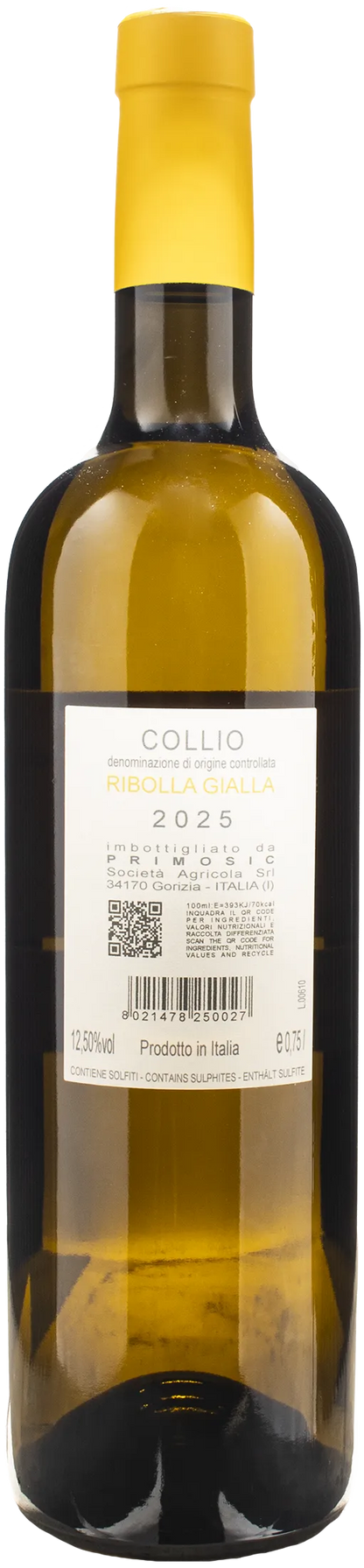 Primosic Ribolla Gialla 2025