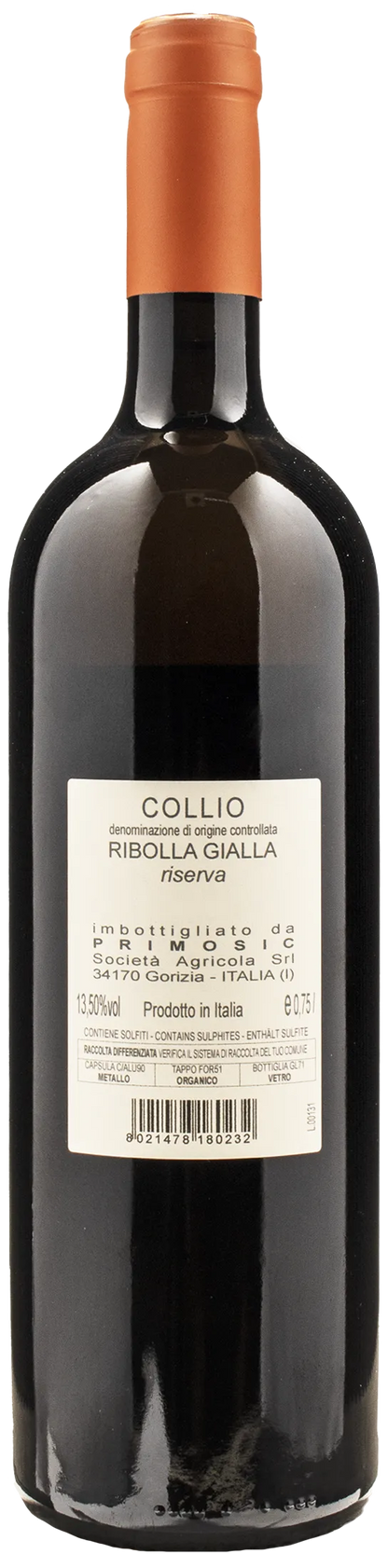 Primosic Ribolla Gialla Riserva 2019