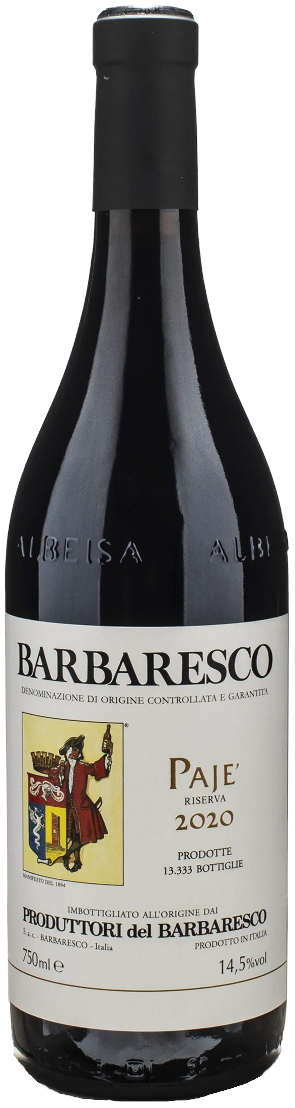 Produttori del Barbaresco Barbaresco Paje Riserva 2020