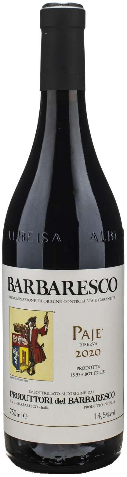 Produttori del Barbaresco Barbaresco Paje Riserva 2020