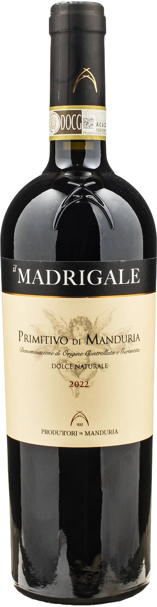 Produttori di Manduria Primitivo di Manduria Dolce Naturale il Madrigale 2022