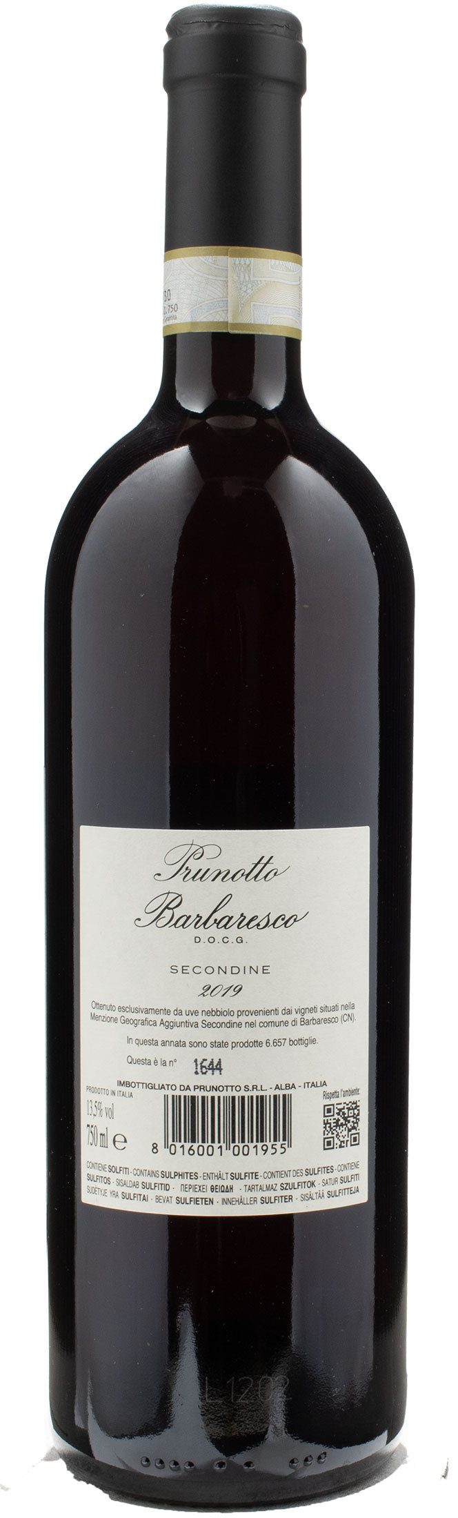 Prunotto Barbaresco Secondine 2019