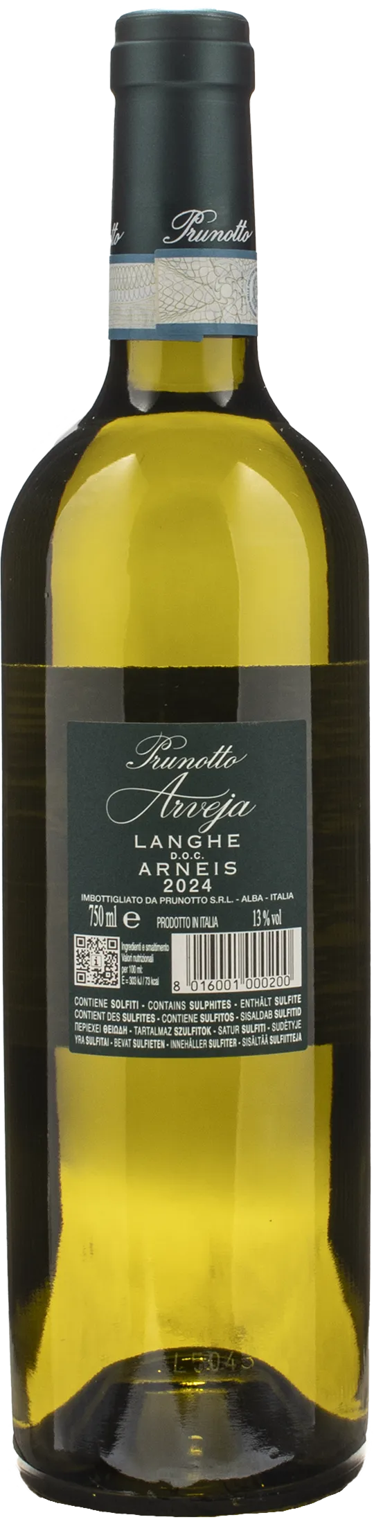 Prunotto Langhe Arneis Arveja 2024