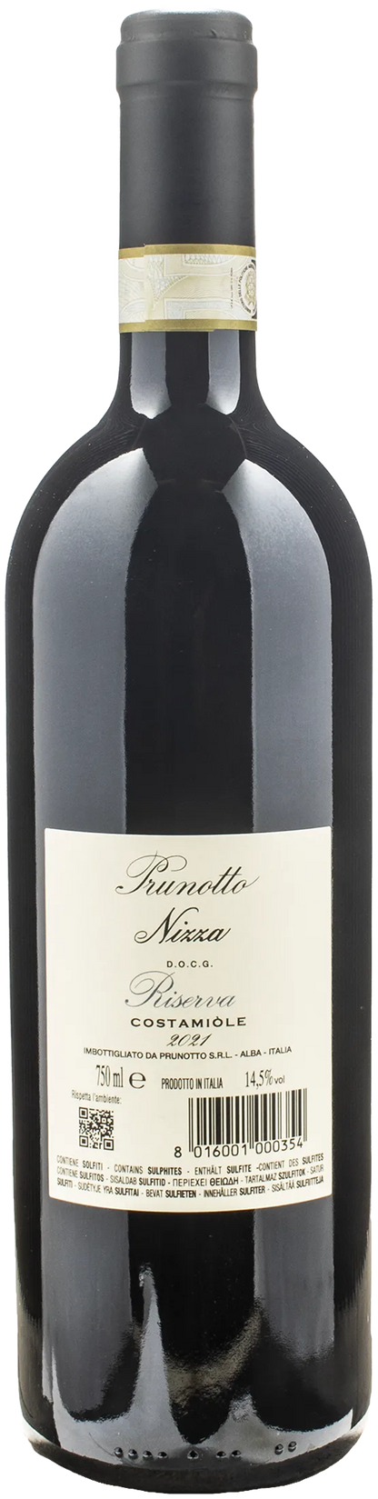 Prunotto Nizza Costamiole Riserva 2021