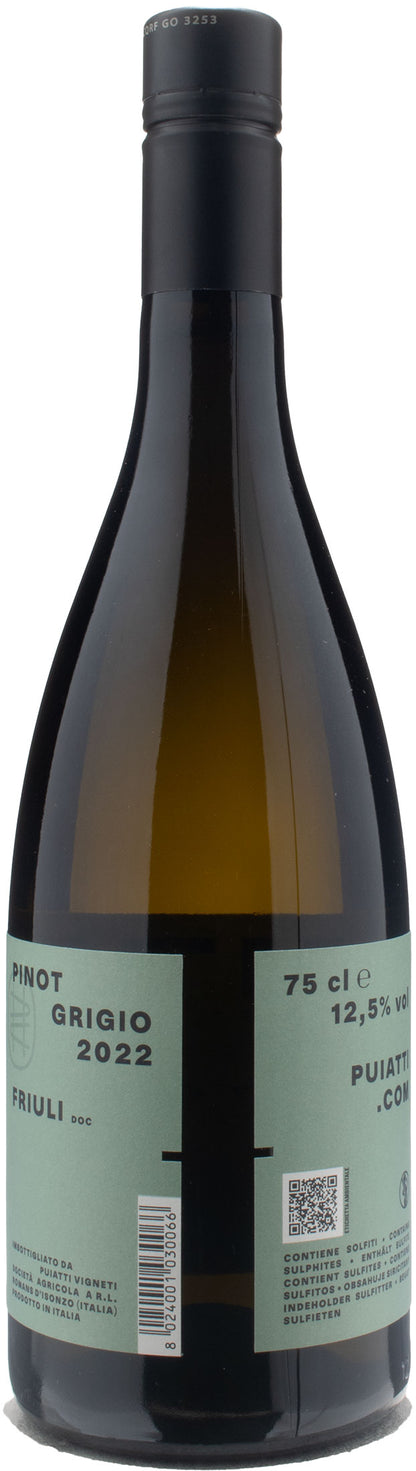 Puiatti Pinot Grigio 2022