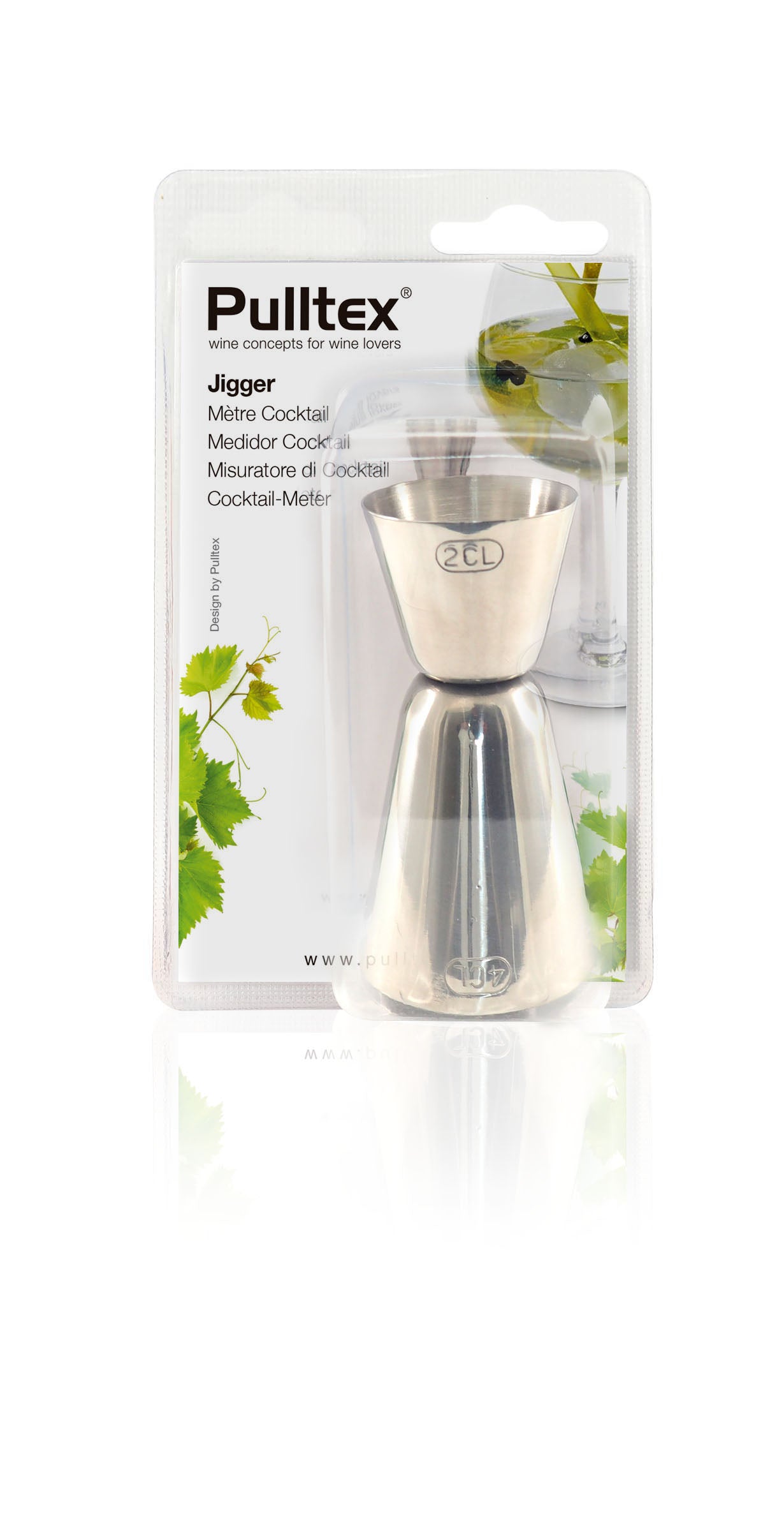 Pulltex Cocktail Jigger Inox