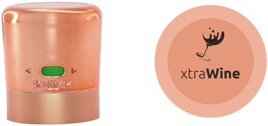 Pulltex Giro Sparkling Wine Stopper. Rosè
