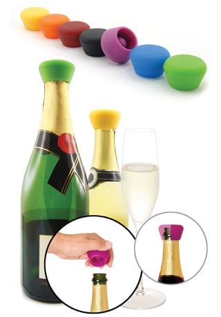 Pulltex Set de tapones de silicona para espumosos