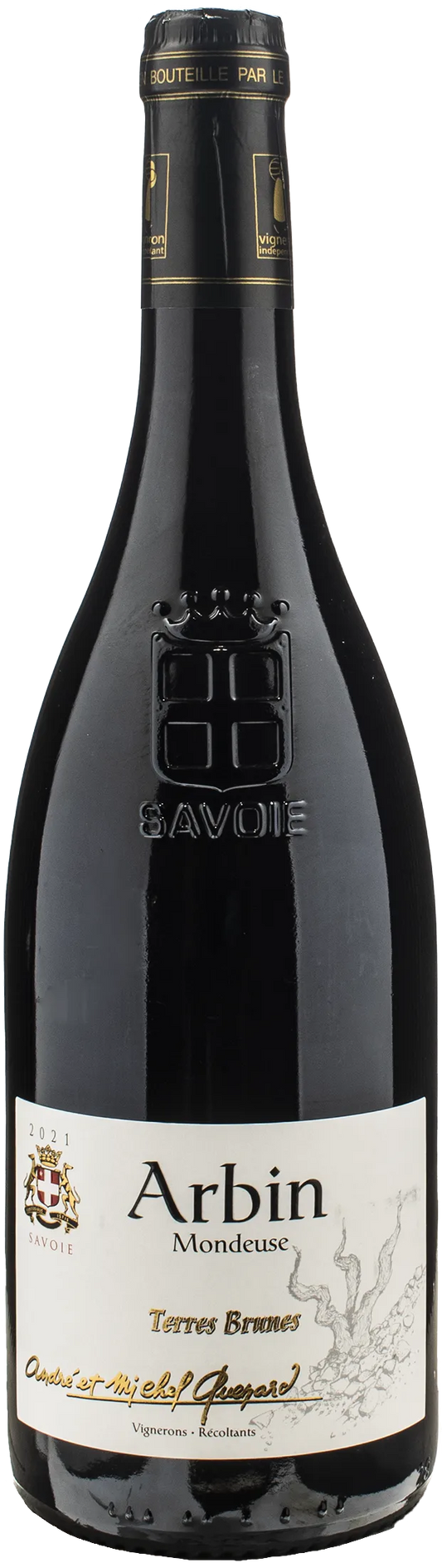 Quenard Arbin Mondeuse Terres Brunes Rouge de Savoie 2021