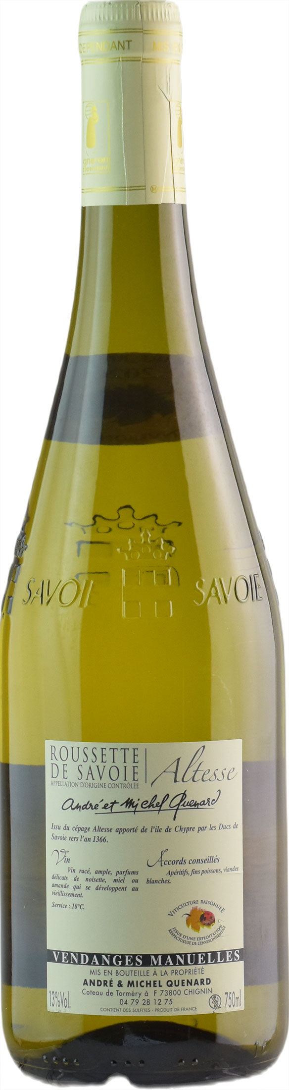 Quenard Roussette de Savoie Blanc Altesse 2020