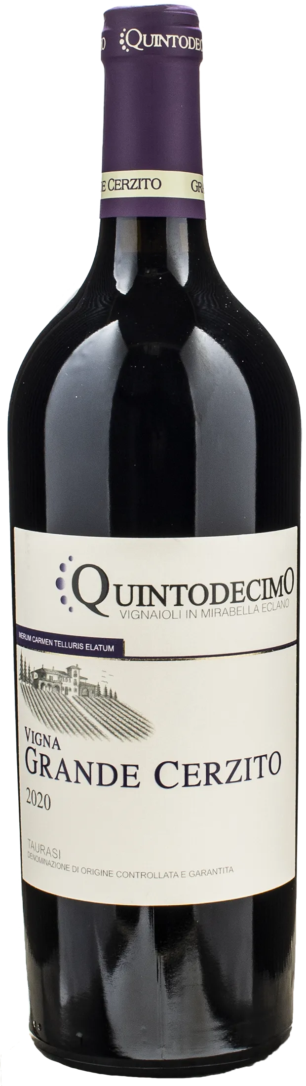 Quintodecimo Taurasi Vigna Grande Cerzito 2020