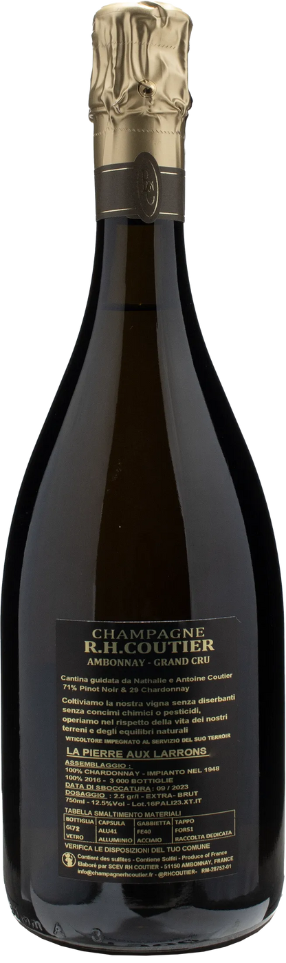R.H. Coutier Champagne Grand Cru Blanc de Blancs La Pierre Aux Larrons Extra Brut 2016