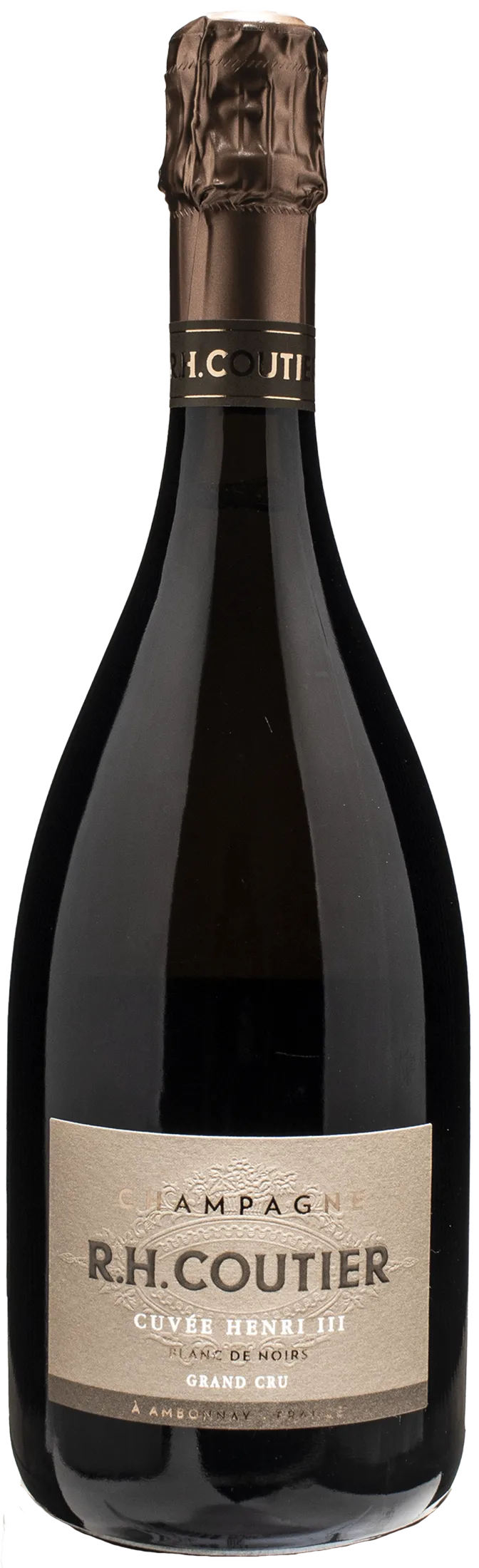 R.H. Coutier Champagne Grand Cru Blanc de Noirs Cuvee Henri III Extra Brut