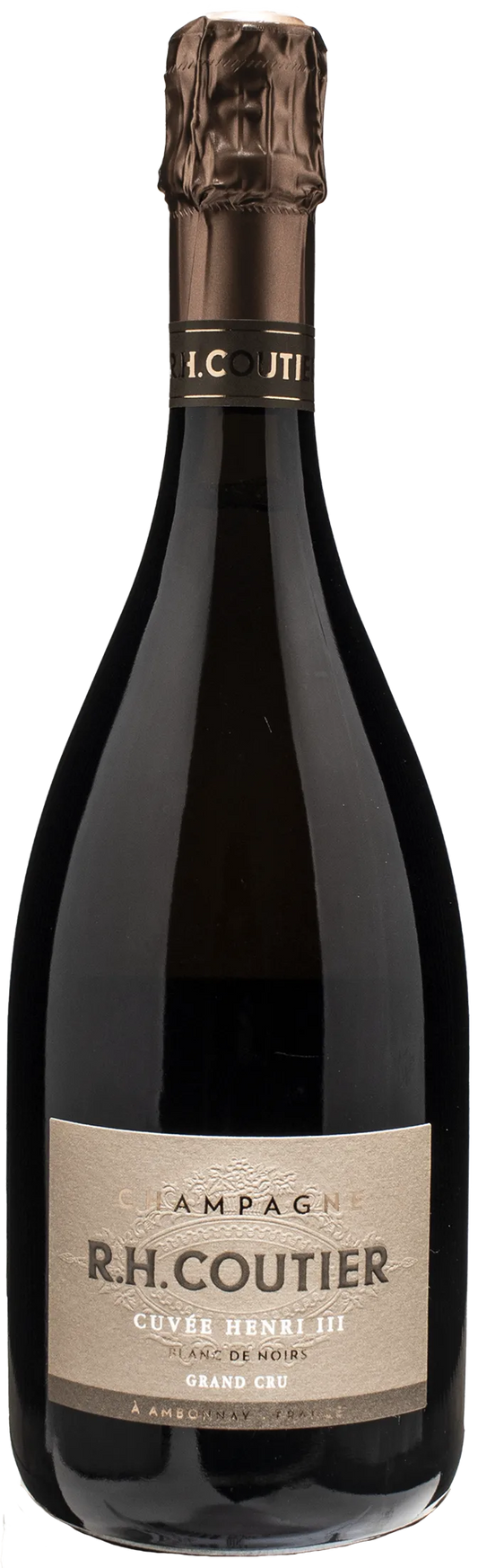 R.H. Coutier Champagne Grand Cru Blanc de Noirs Cuvee Henri III Extra Brut