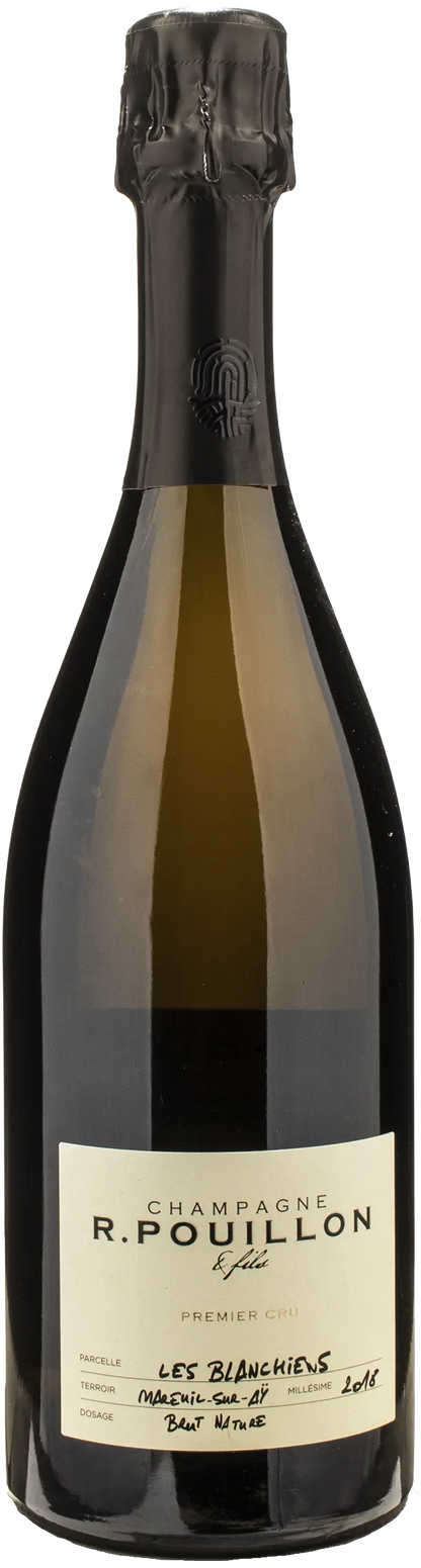 R. Pouillon Champagne 1er Cru Brut Nature Les Blanchiens 2018