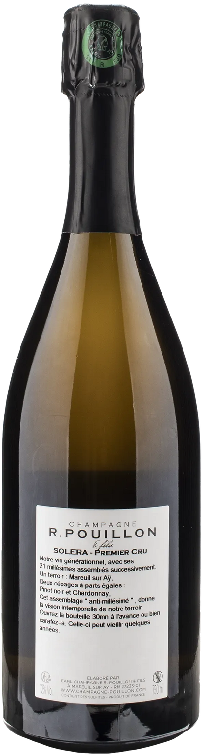 R. Pouillon Champagne Solera Premier Cru Extra Brut