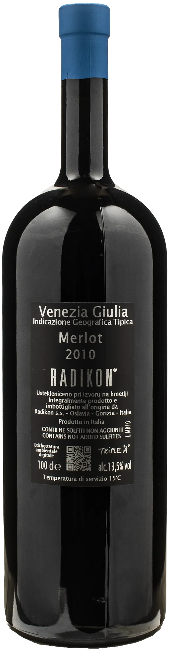Radikon Merlot 1Litro 2010