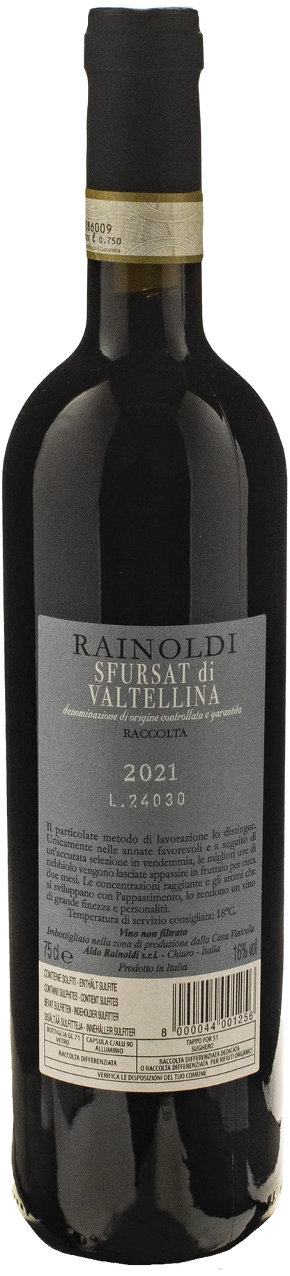Rainoldi Sfursat di Valtellina 2021