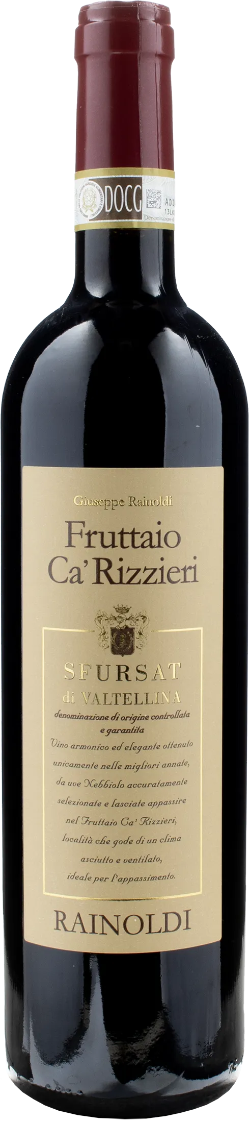 Rainoldi Sfursat di Valtellina Fruttaio Ca Rizzieri 2021