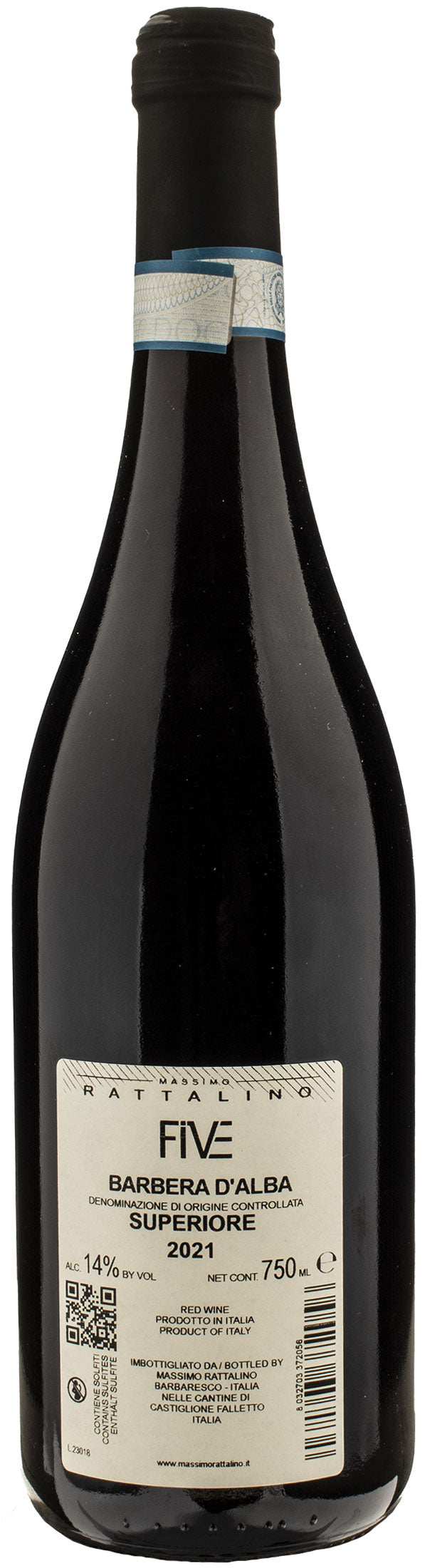 Rattalino Barbera D'Alba Superiore Five 2021