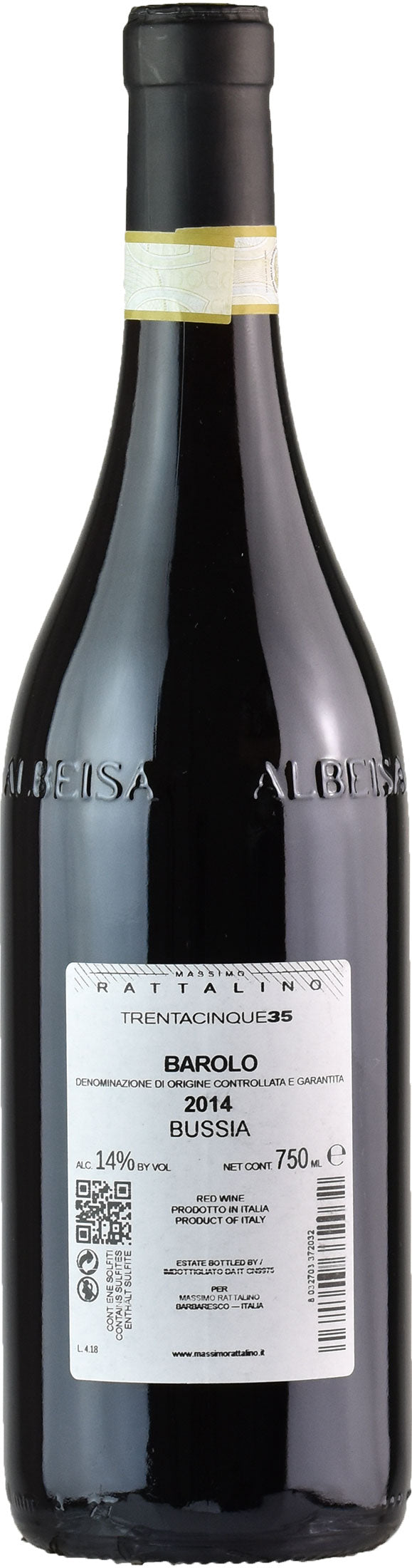 Rattalino Barolo Bussia Selezione 35 2014