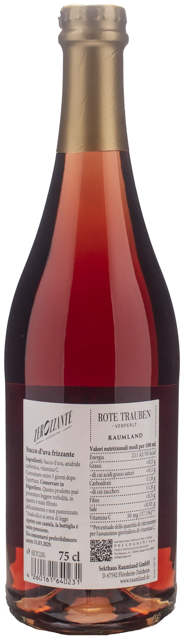 Raumland Zeroazzante Cuvee N2 Zero Alcol